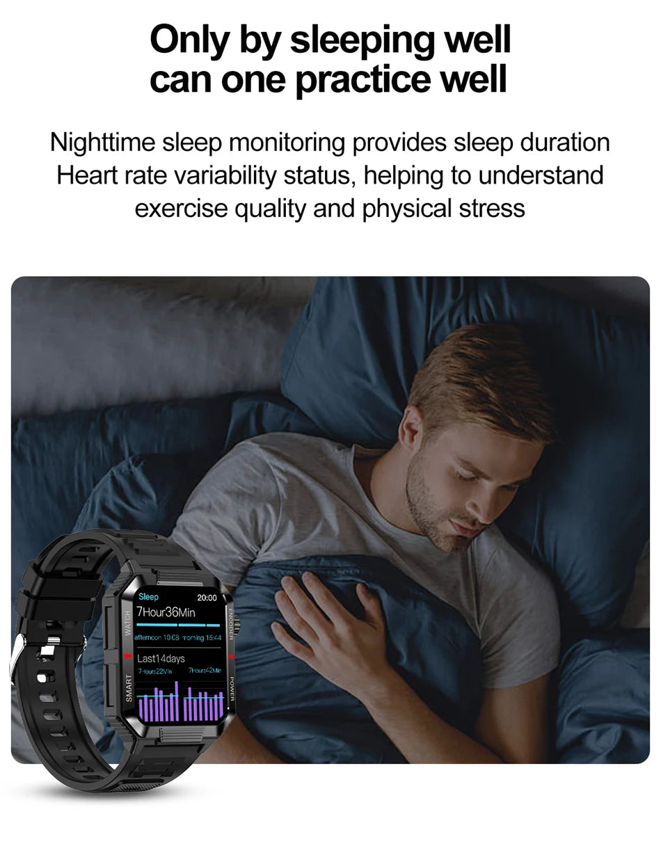 NFC GPS Smartwatch for Men, 1.99" HD, Bluetooth Call, Fitness Tracker