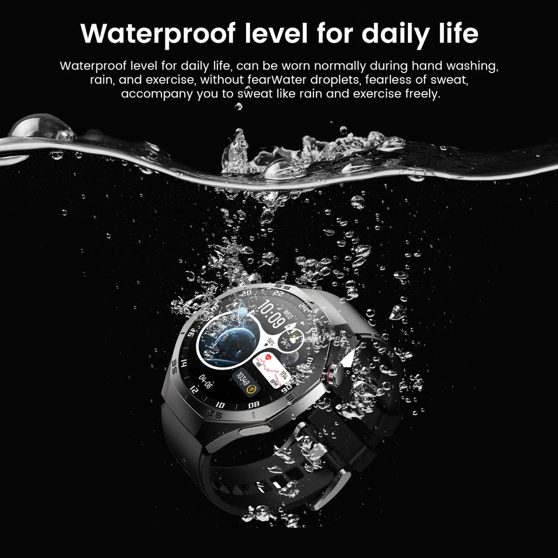 2025 Huawei GT5 Pro Smartwatch for Men, AMOLED, GPS, Bluetooth Calls