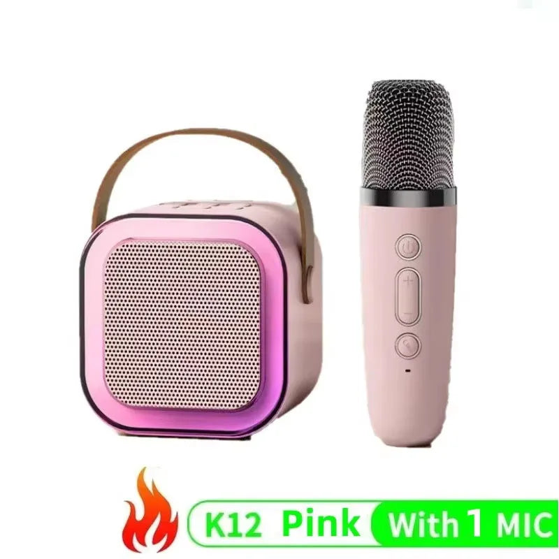 K12 Wireless Bluetooth Karaoke Microphone, Home & Family KTV
