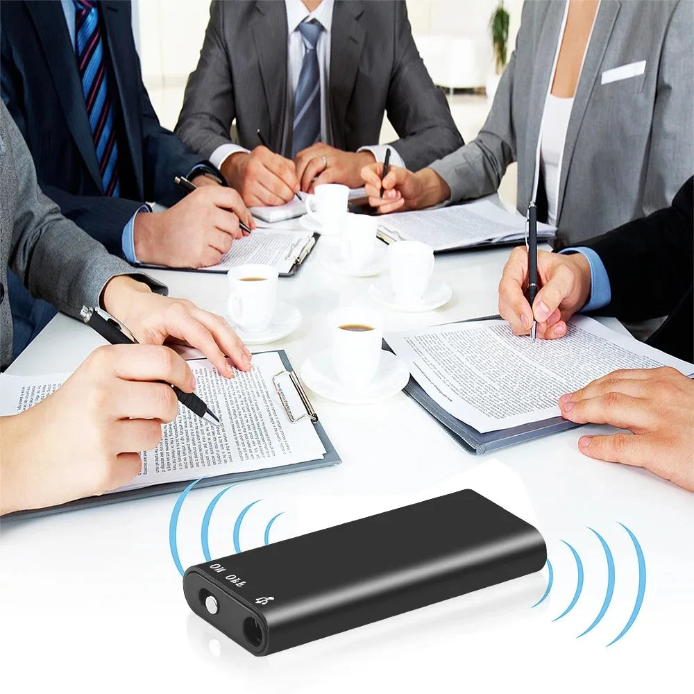 3-in-1 Digital Voice Recorder, MP3 Player, 192Kbps Audio Recorder