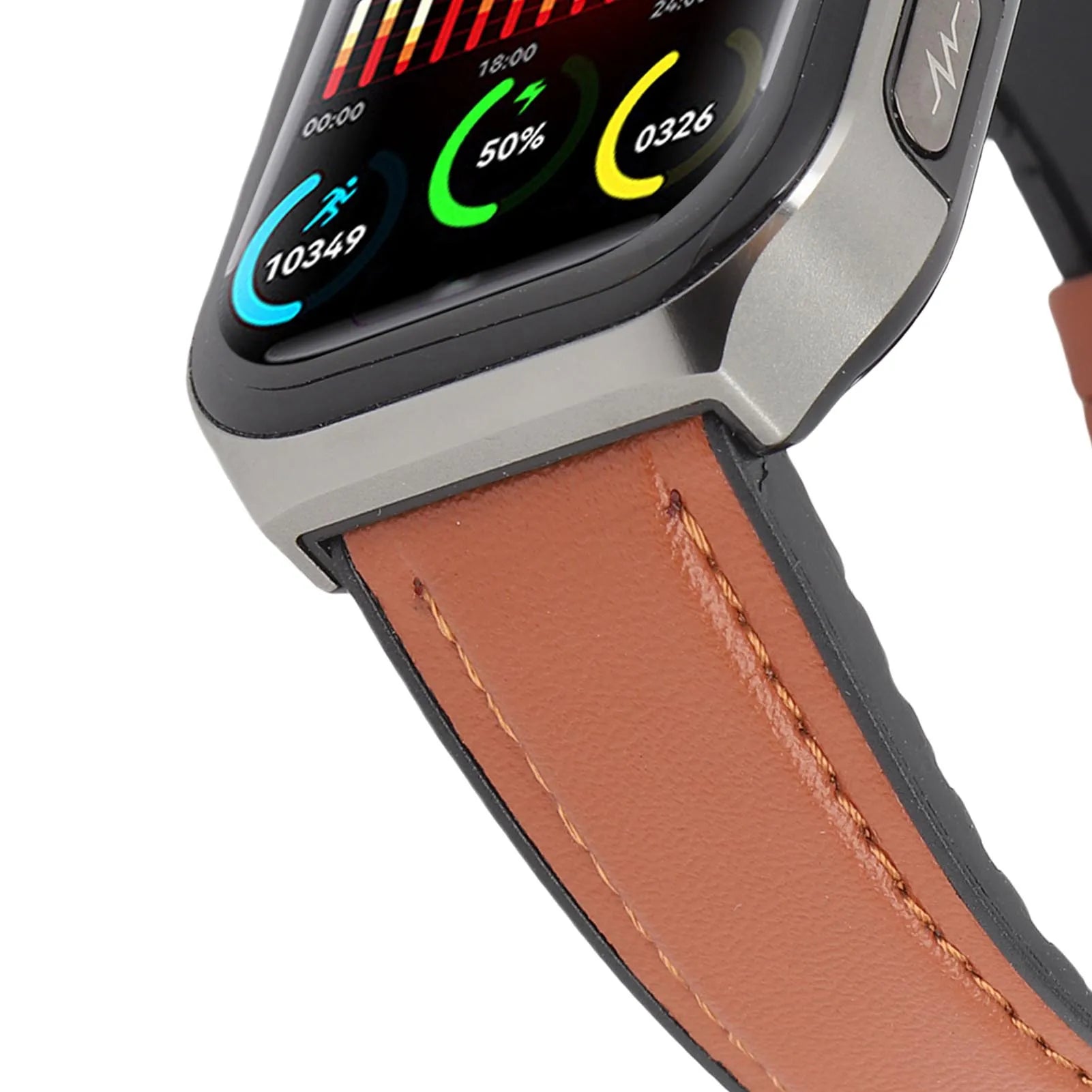 Fitness Smartwatch with Bluetooth Call, 52 Sports Modes, SOS Alert