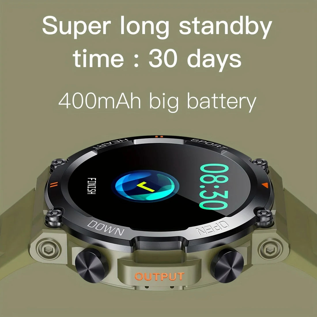 K56Pro Smartwatch, 1.39" HD, Heart Rate, Bluetooth, Long Standby