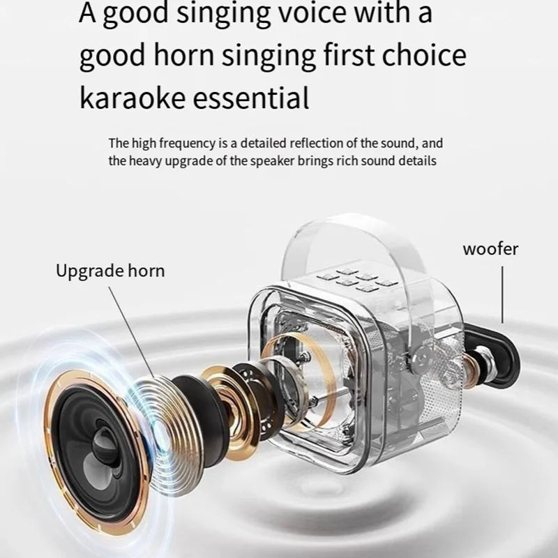 K12 Wireless Bluetooth Karaoke Microphone, Home & Family KTV