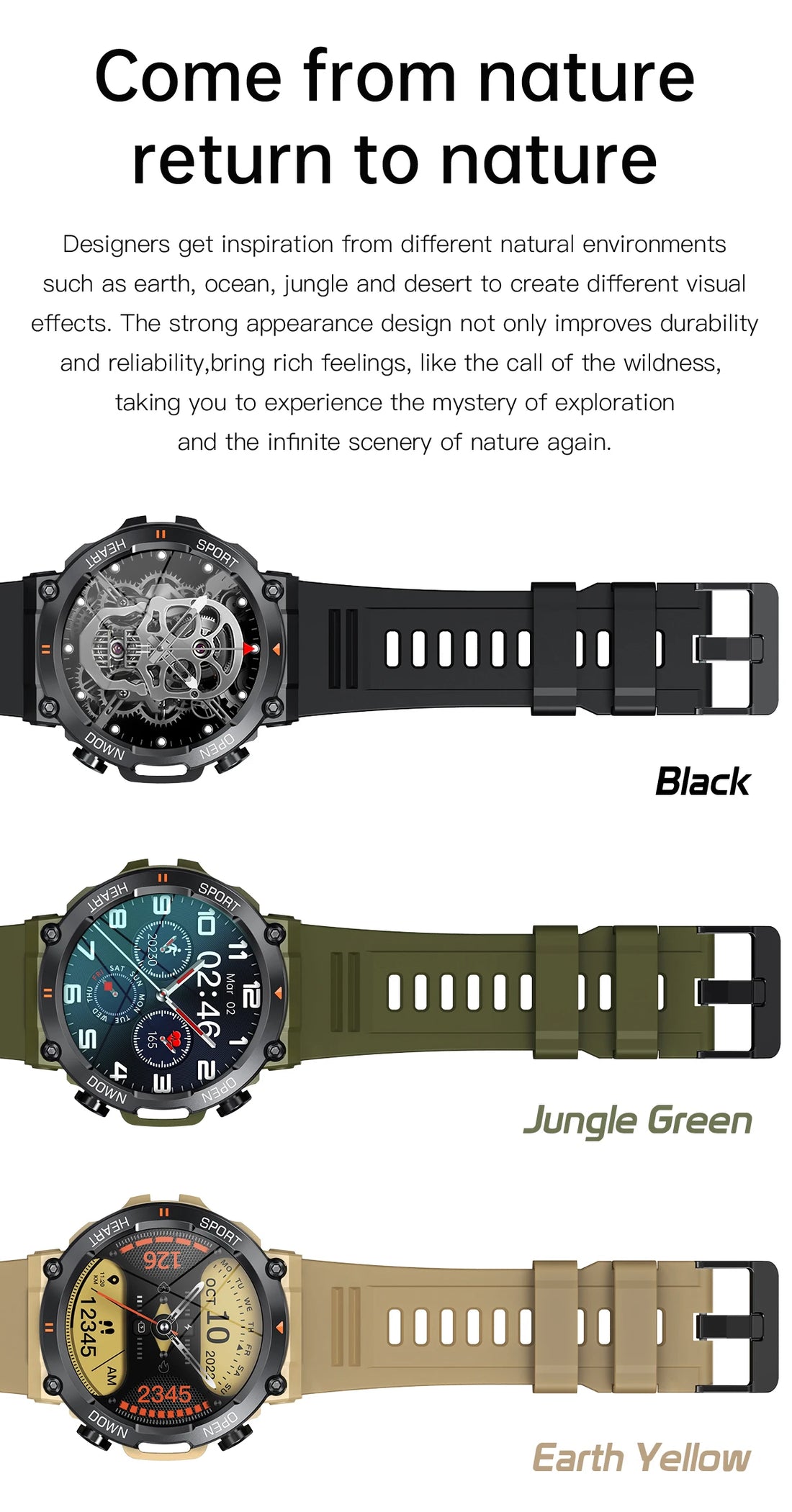 K56Pro Smartwatch, 1.39" HD, Heart Rate, Bluetooth, Long Standby