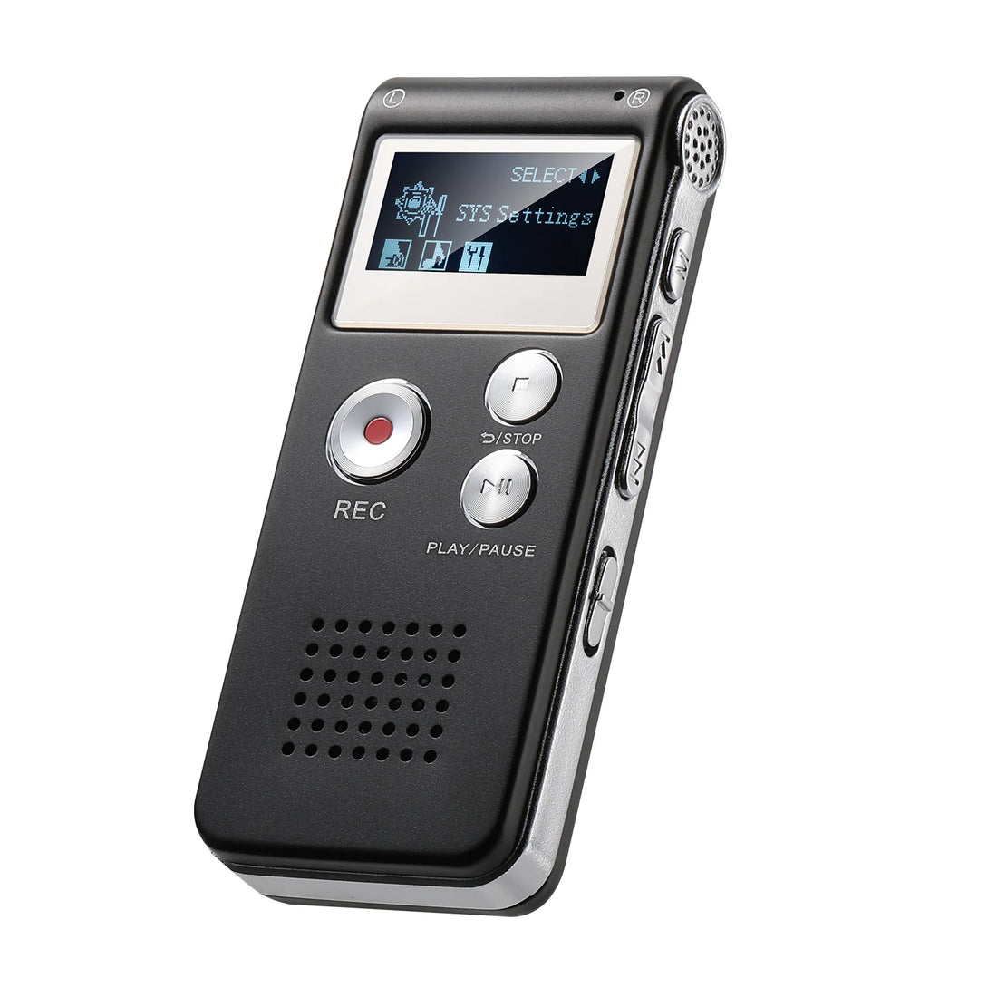 Mini Digital Voice Recorder, Voice Activated, USB & MP3 Playback