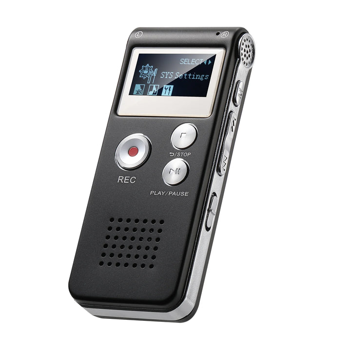 Mini Digital Voice Recorder, Voice Activated, USB & MP3 Playback