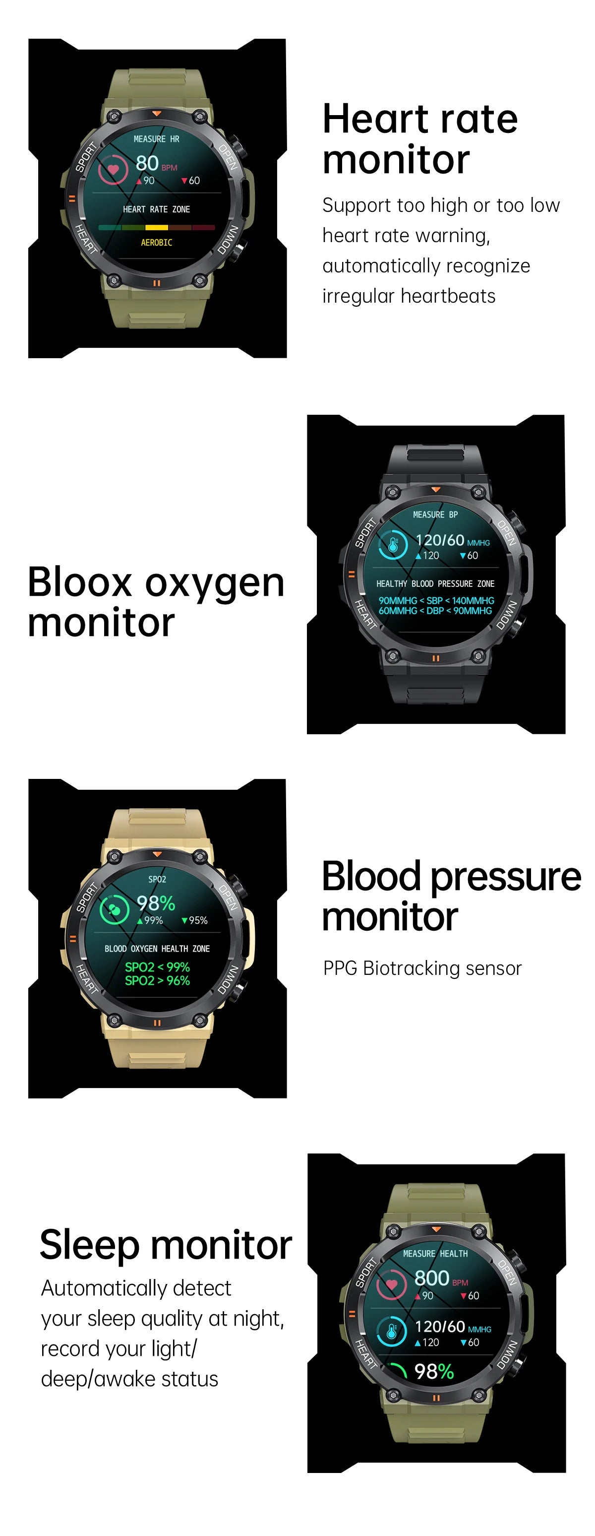 K56Pro Smartwatch, 1.39" HD, Heart Rate, Bluetooth, Long Standby