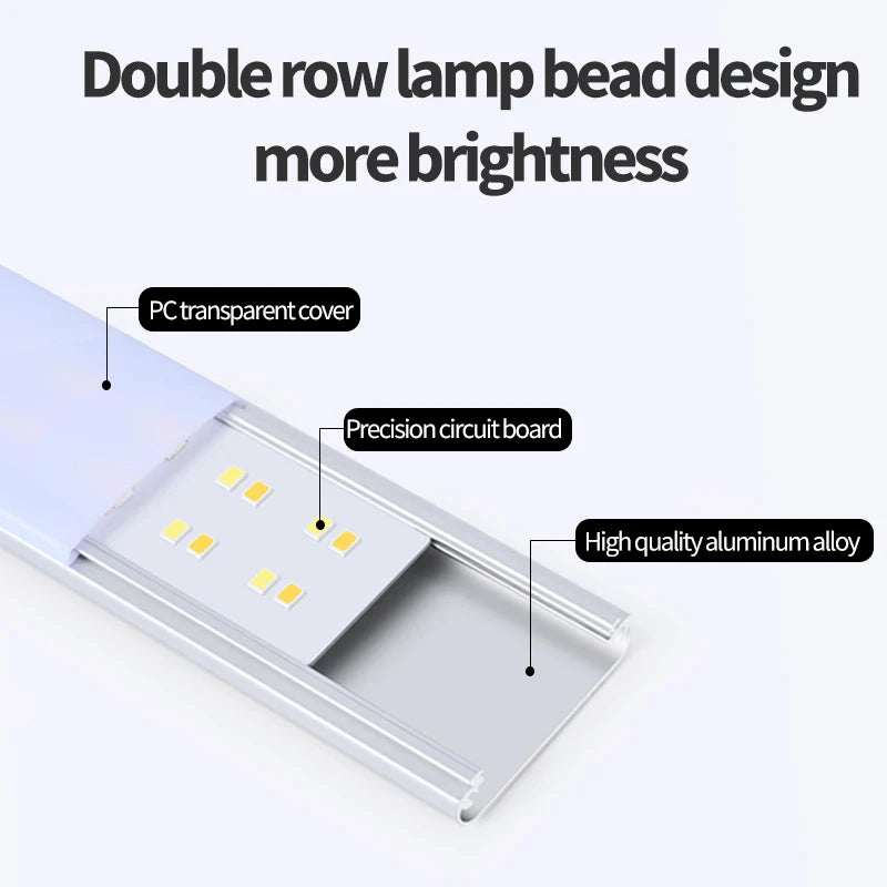 Motion Sensor LED Night Light, USB Rechargeable, Wireless Cabinet Lamp