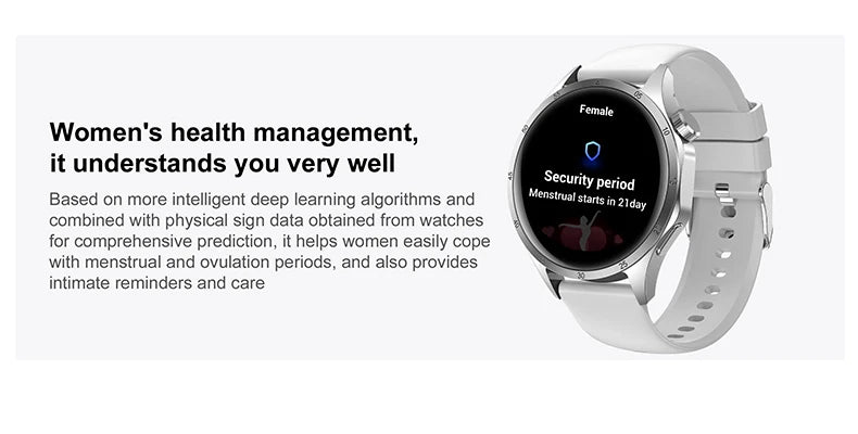 2025 Men’s Smartwatch, AMOLED 360×360, GPS, NFC, Bluetooth Calls