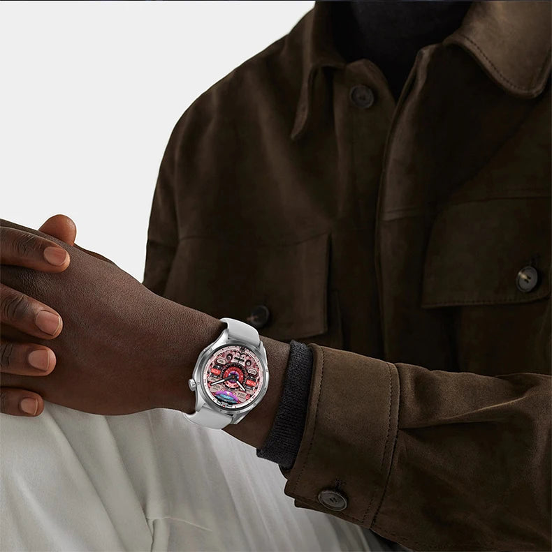 2025 Men’s Smartwatch, AMOLED 360×360, GPS, NFC, Bluetooth Calls