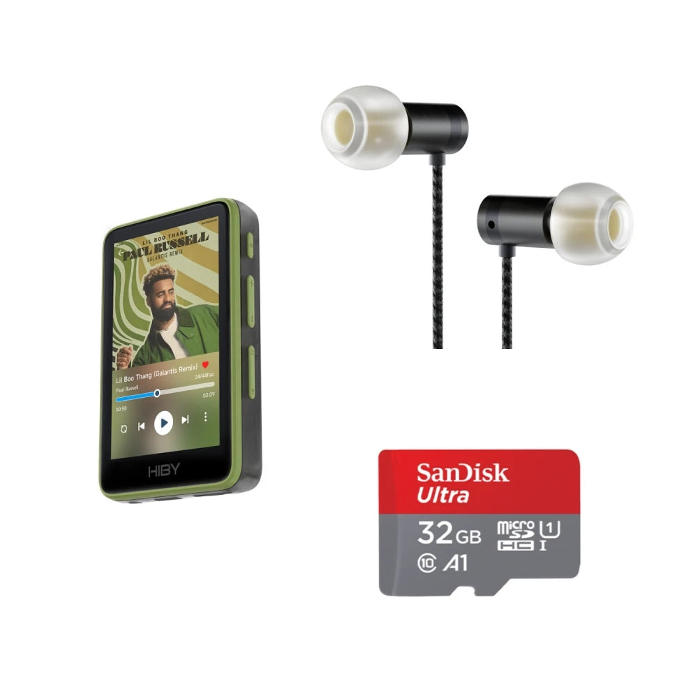 HiBy R1 HiFi Music Player, MP3, USB DAC, WiFi & Bluetooth 5.1