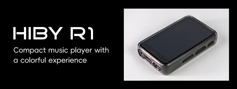 HiBy R1 HiFi Music Player, MP3, USB DAC, WiFi & Bluetooth 5.1