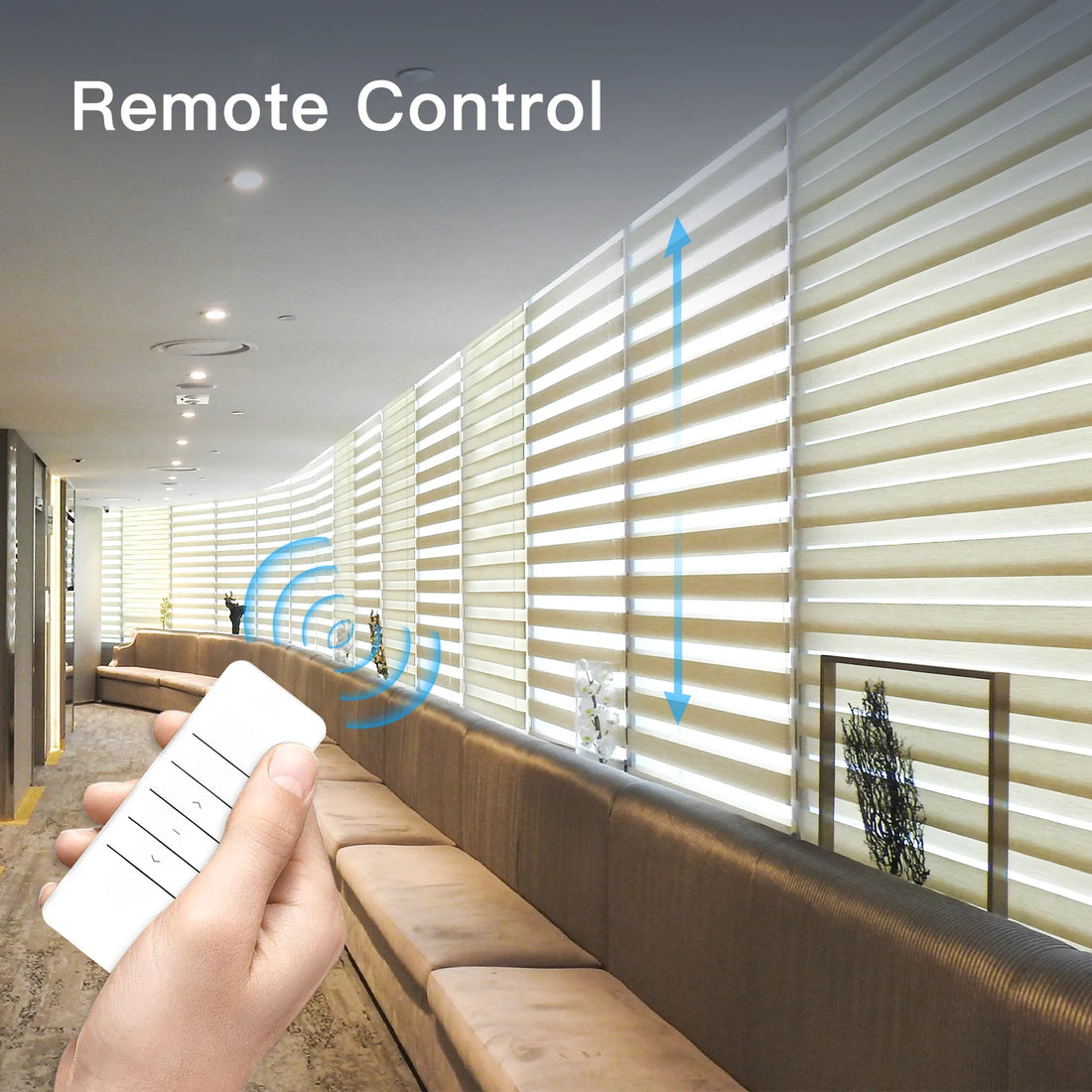 MOES Tuya WiFi Smart Roller Blind Motor, Electric Chain Drive, RF Remote