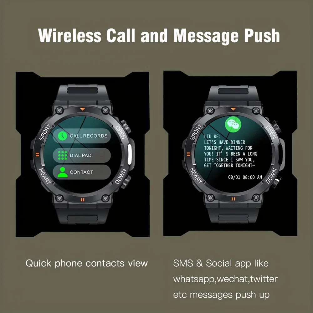 K56Pro Smartwatch, 1.39" HD, Heart Rate, Bluetooth, Long Standby