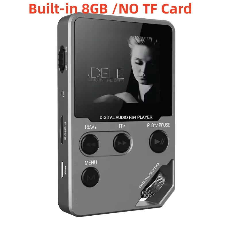C5 8GB Bluetooth MP3 Player, Lossless Audio, FM Radio & Voice Recorder