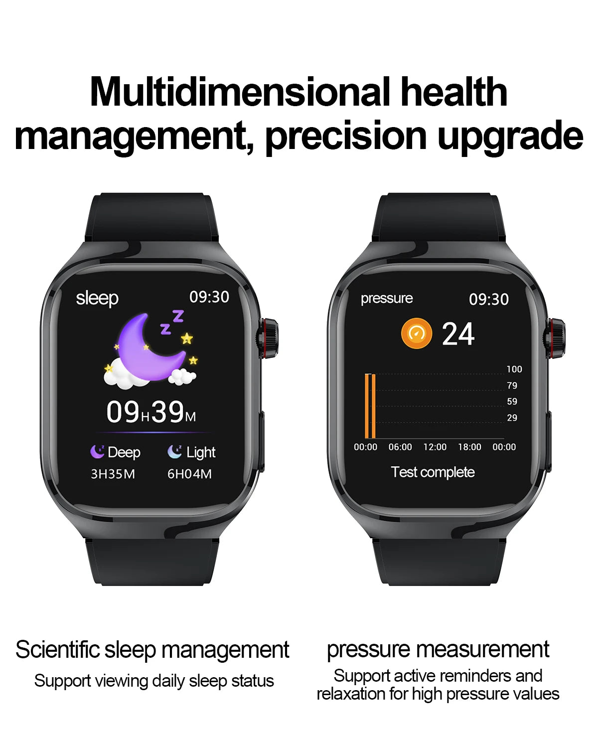 2025 Micro Health Smartwatch for Men, Body & Organ Monitor, Bluetooth Call