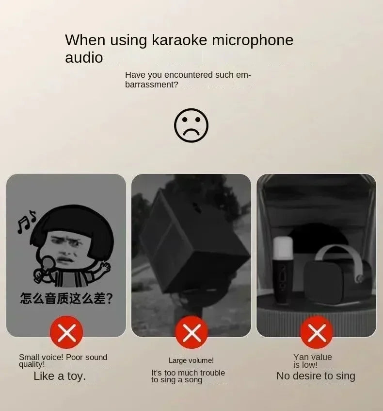 K12 Wireless Bluetooth Karaoke Microphone, Home & Family KTV