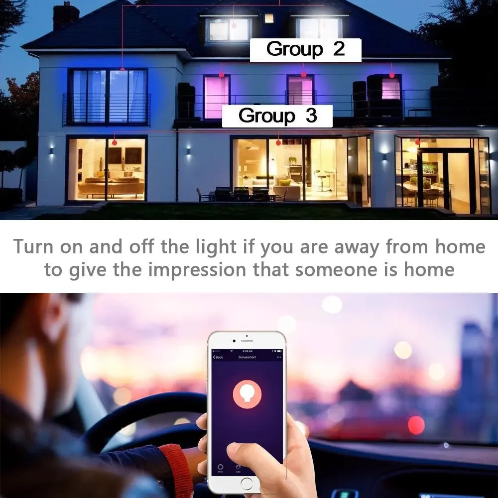 Melery WiFi Smart LED Bulb, B22 A19, 7W (70W Eq), Alexa/Google