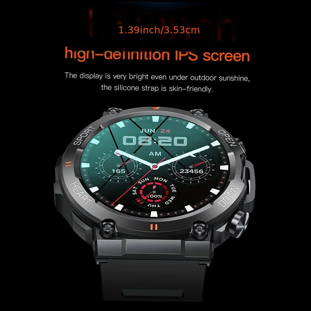 K56Pro Smartwatch, 1.39" HD, Heart Rate, Bluetooth, Long Standby