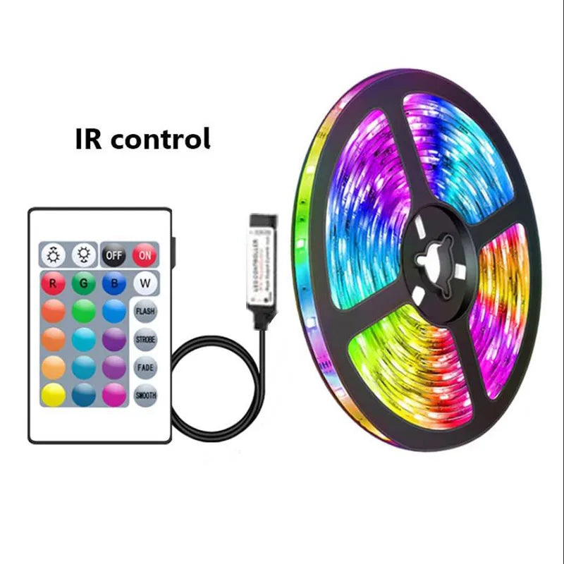 Bluetooth RGB LED Strip Lights, SMD 5050, APP & Remote Control