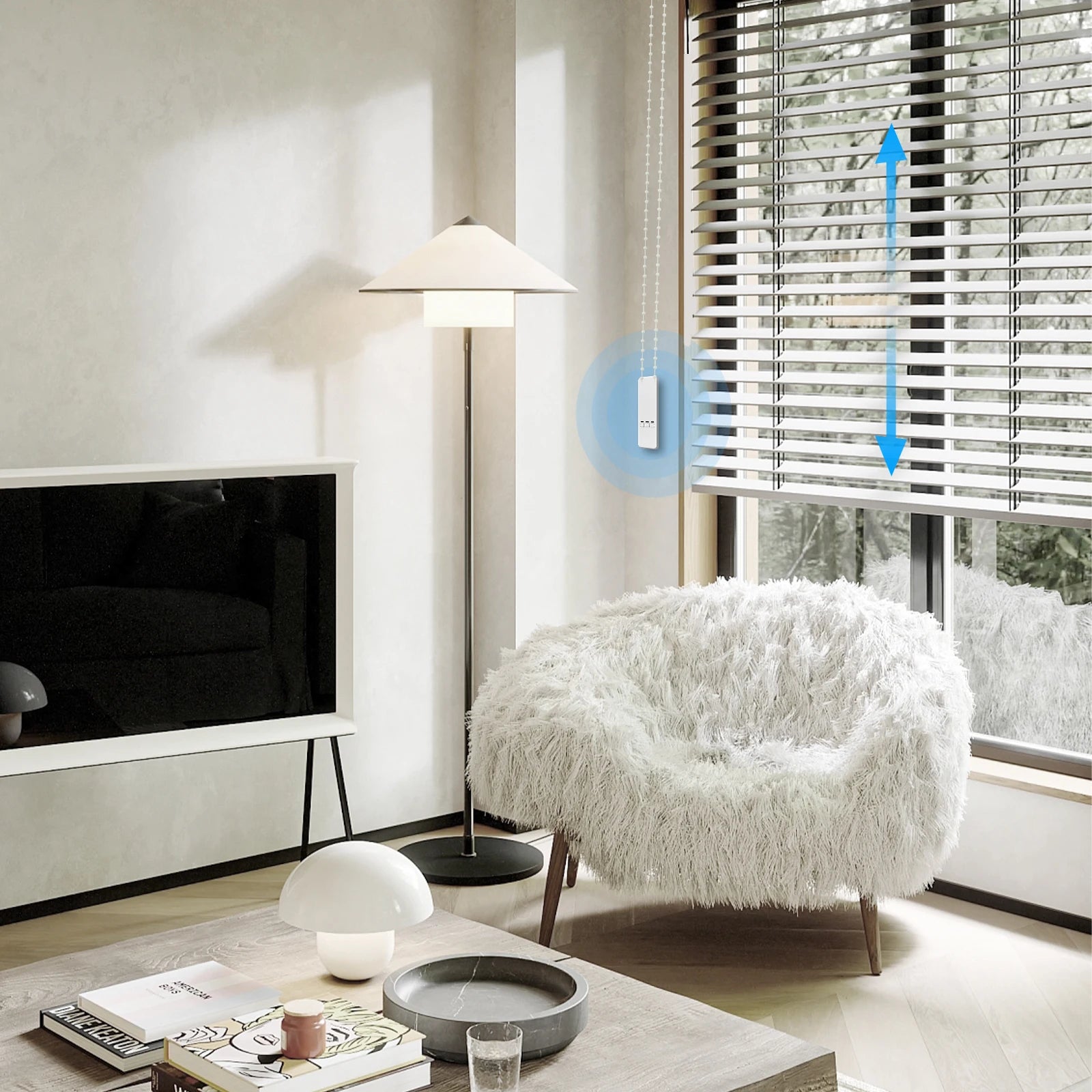 MOES Tuya WiFi Smart Roller Blind Motor, Electric Chain Drive, RF Remote