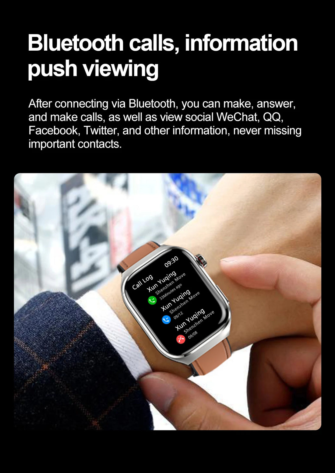 2025 Micro Health Smartwatch for Men, Body & Organ Monitor, Bluetooth Call