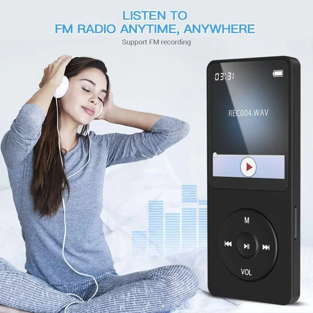 Bluetooth MP3/MP4 Music Player with TFT LCD, E-Book & Audio Recorder