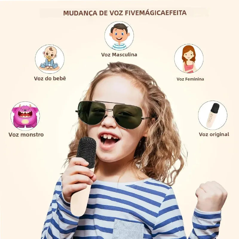 K12 Wireless Bluetooth Karaoke Microphone, Home & Family KTV