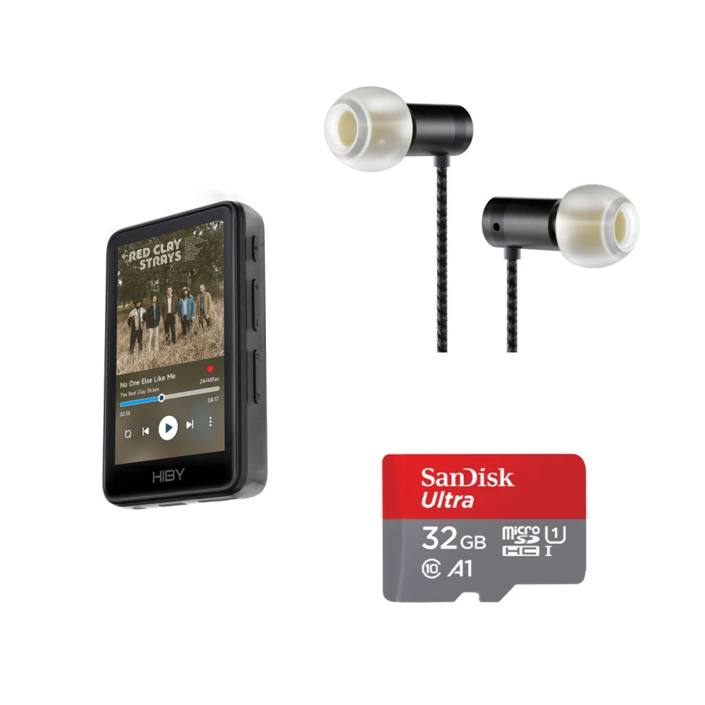 HiBy R1 HiFi Music Player, MP3, USB DAC, WiFi & Bluetooth 5.1