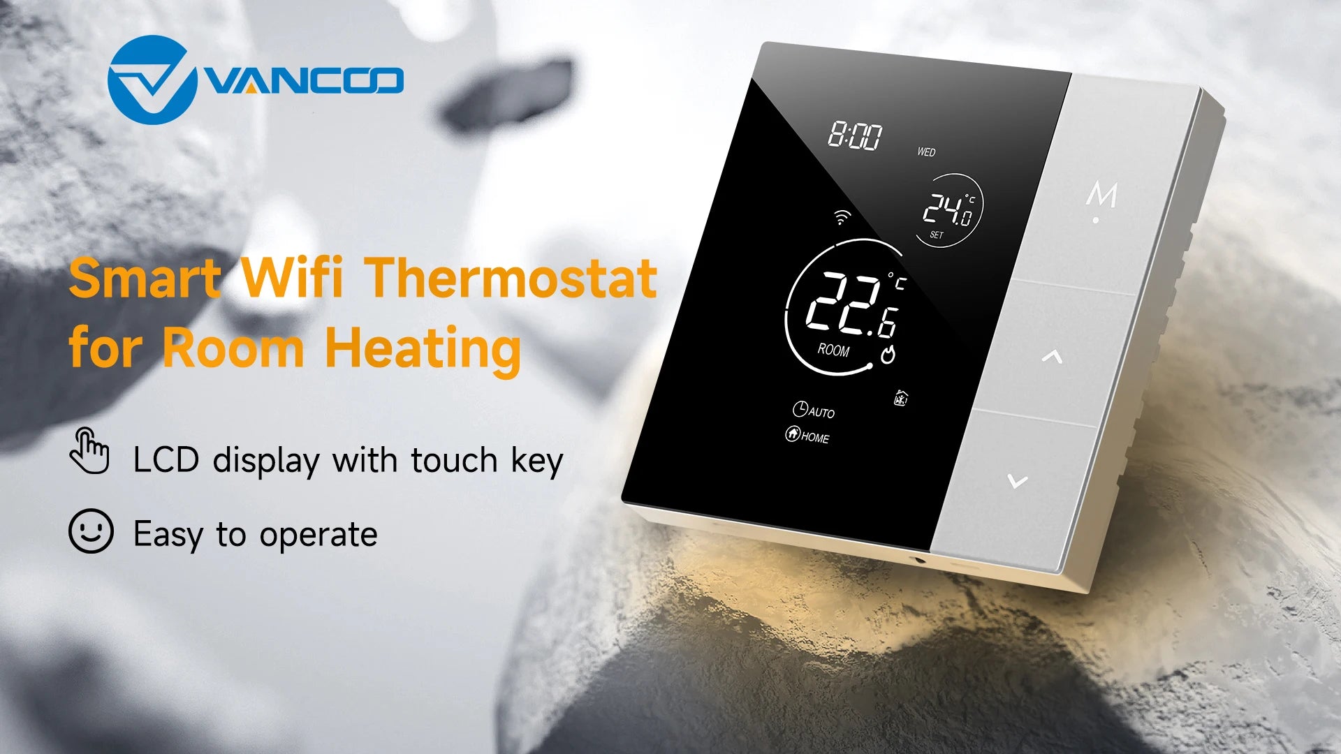 WiFi Smart Thermostat, Tuya, for Boiler/Electric/Underfloor Heating