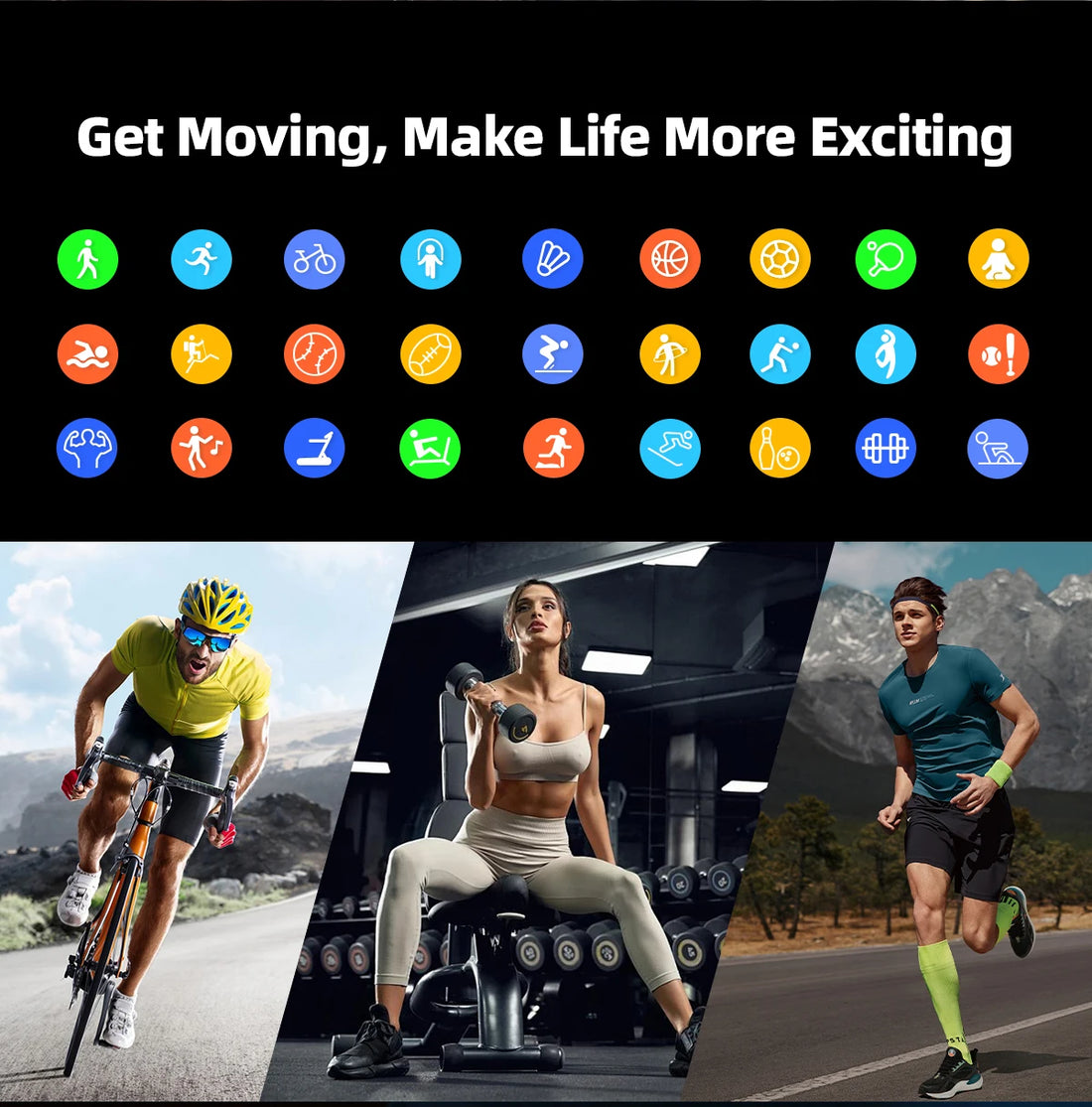 Ultra-Thin Smartwatch, 1.96" AMOLED, 360×360 HD, Always-On Display
